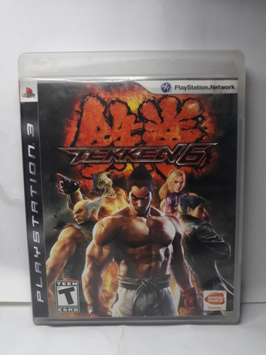 Tekken 6 Ps3 Mídia Física 