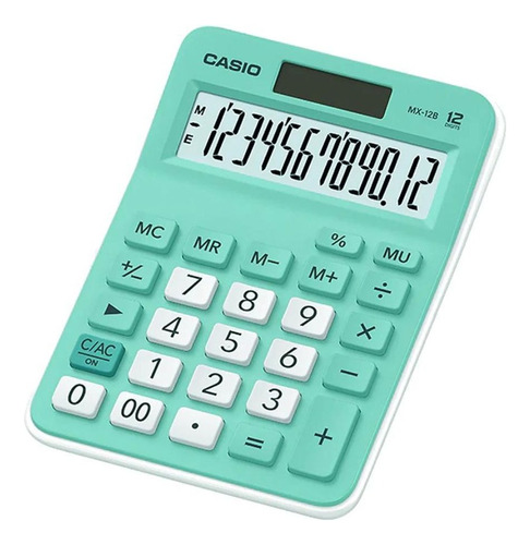 Calculadora De Escritorio Casio Mx-12b 12 Dígitos