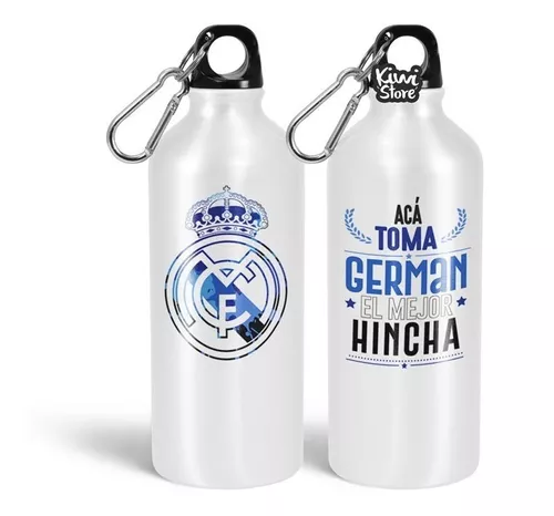 Real Madrid Botella de agua de aluminio, número 7 – Yaxa Colombia