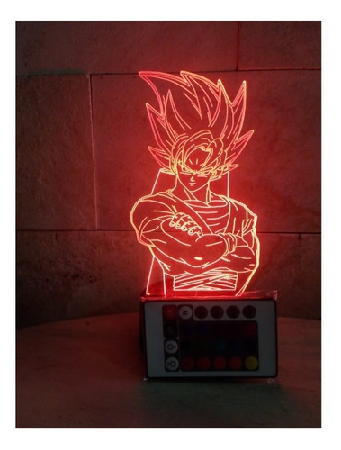 Lampara Led 3d Goku Medio Cuerpo | MercadoLibre Lampara Led 3d Goku Medio Cuerpo | MercadoLibre