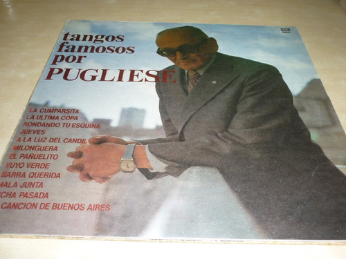 Osvaldo Pugliese Tangos Famosos Vinilo Impecable