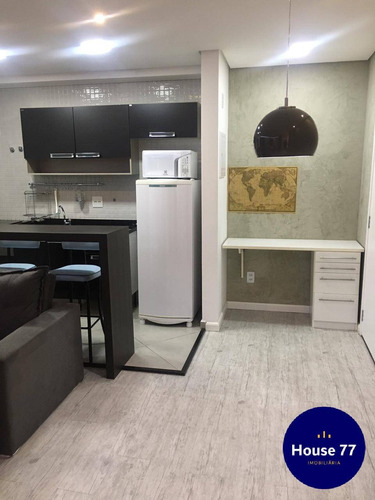 Imagem 7 de 12 de Apartamento Mobiliado A Venda Na Vila Andrade Com 1 Quarto - 62030989