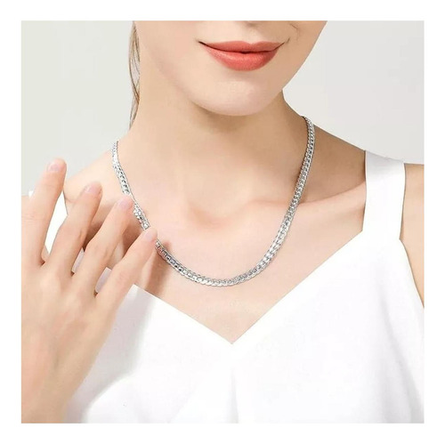 Plata Sterling 925 Collar, Mxepm-012, 2pzs, Sterling 925