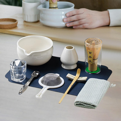 10pcs Matcha Set Utensils De Cocina Tear Sifter Brillante