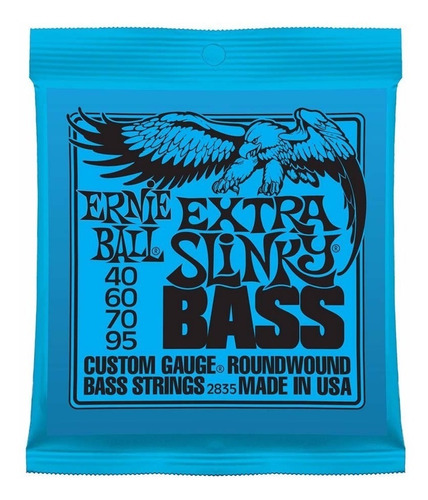 Encordado Bajo 4c Ernie Ball 040-095 Extra Slinky - Oddity