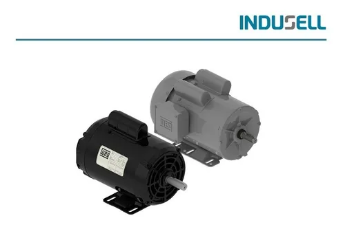 Motor Weg 2 Hp 1500 Rpm Monofásico Alto Par Blindado