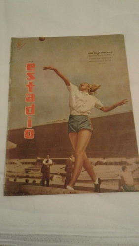 Revista Estadio N° 100 13 Abril 1945 Edith Klempau