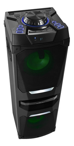 Imagen 6 de 8 de Parlante Torre Noblex Mnt1050p Tower System Bluetooth Luces