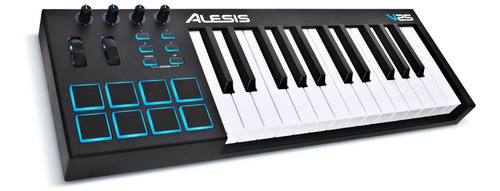 Alesis V25 Controlador Teclado Midi Usb 25 Teclas Pad Knob