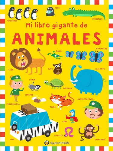 Mi Libro Gigante De Animales Gato De Hojalata 