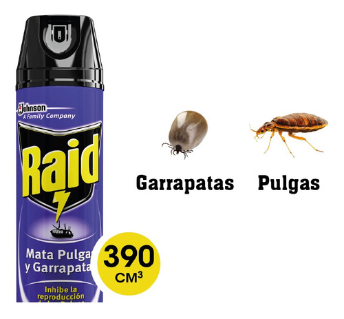 Raid  Acción Instantánea  Pulgas Y Garrapatas 