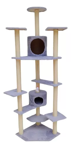 Gato preto marcel scratcher-scratcher árvore para gatos, parque de jogos de  gato com colunas de sisal, brinquedo de gato com vasos, móveis de gato