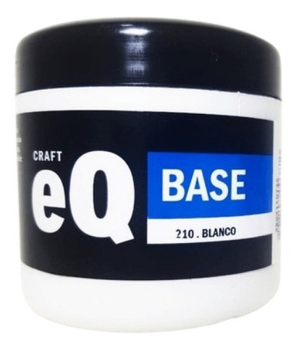 Base Acrilica  Eq Arte  *200cc. Color Blanco