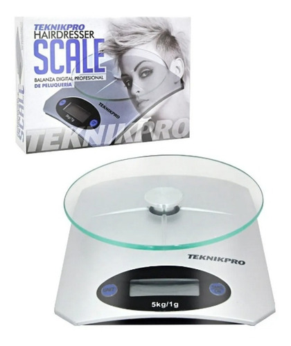 Balanza Digital Peluqueria Profesional Scale Teknikpro