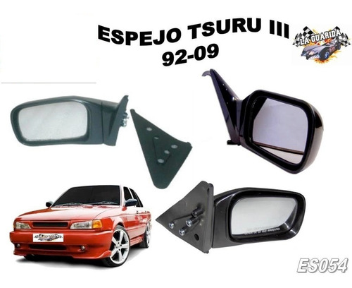 Par De Espejos Laterales Para Tsuru 3 Modelos 92-16 Es140