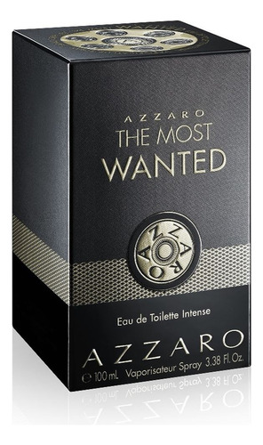 Azzaro The Most Wanted Men 100ml Edt Intense