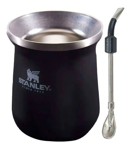 Mate Stanley + Bombilla Spoon Acero Inoxidable Termico