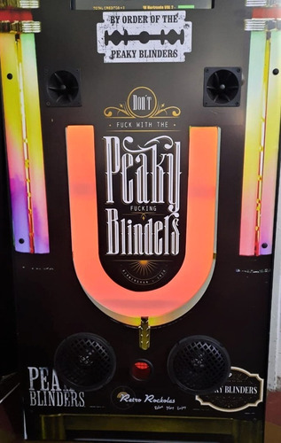 Imagen 3 de 8 de Rockola Digital Tactil - Touch Wi-fi Peaky Blinders