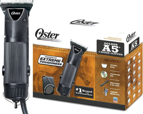 Oster Golden A5 Single Speed Clipper 118627 Color Negro