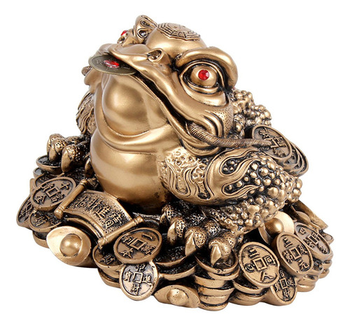 Li Figura De Rana De Tres Patas De La Fortuna Y La Riqueza
