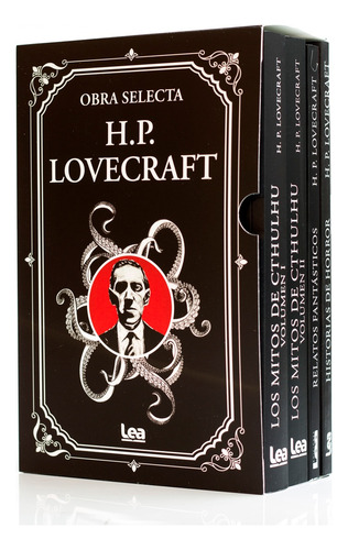 Obra Selecta - H.p. Lovecraft (estuche Por 4 Títulos)