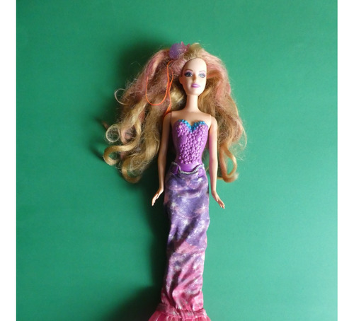 Muñeca Barbie Sirena 1186mj. 1 .nl  Mattel 2013