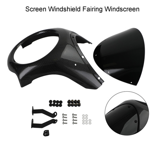 Parabrisas Con Carenado De Faros Delanteros Para Honda Cb650