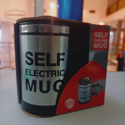 Taza Batidora Té Cafe Térmica Electric Regalo Novio Novia