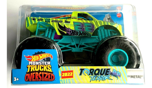 Monster Trucks Torque Terror 22 Escala 1:24 Hot Wheels