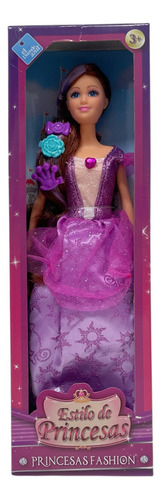 Muñeca Princesa Fashion El Duende Azul 30 Cm