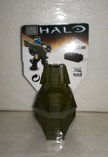 Ofer Halo Odst Mega Bloks Serie Metalica # 3 Drop Pod Verde 