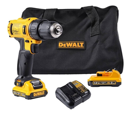 Furadeira Parafusadeira Impacto Dewalt 2 Bateria Dcd716