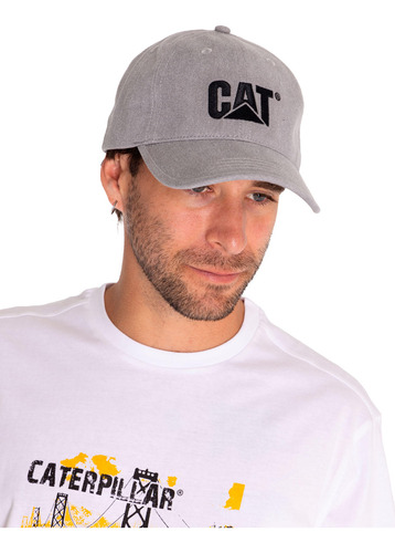 Jockey Hombre Foundation Contrast Logo Gris Cat