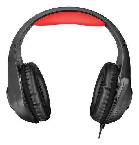Audífonos Diadema Gamer Trust Gxt 313 Nero Iluminated, Negro