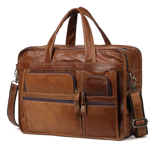 Thick Bolso Para Hombre Moda Funcional Viaje Oficina 14  :