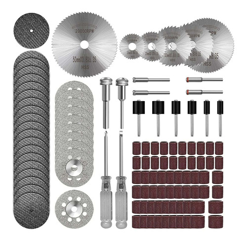 Juego De Ruedas De Corte Para Herramientas Rotativas Ki...