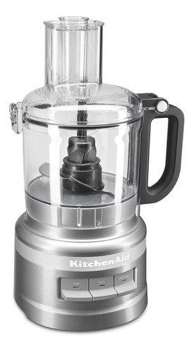 Procesador de alimentos KitchenAid KFP0718 contour silver 120V