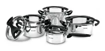 Comprar Juego De Olla Capriccio 10 Pz Acero Inox Record  Nuevo