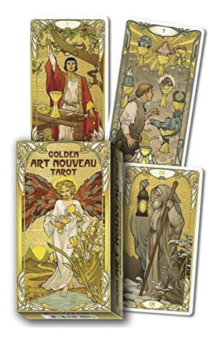 Golden Art Nouveau Tarot (en Inglés) / Massaglia, Giulia Fra