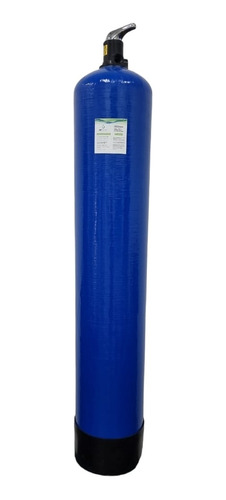 Filtro Desbarrador De Fibra Azul 10x54 Con Carbón Activado
