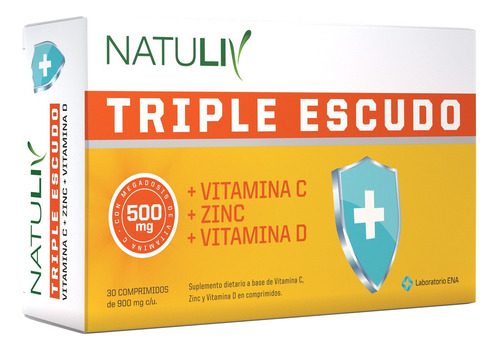 Natuliv Triple Por 30 Tabletas  Aumenta Inmunidad Y Defensas