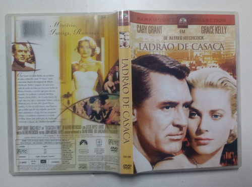 Ladrão De Casaca Dvd Nac Usado Hitchcock 1954 Grace Kelly 