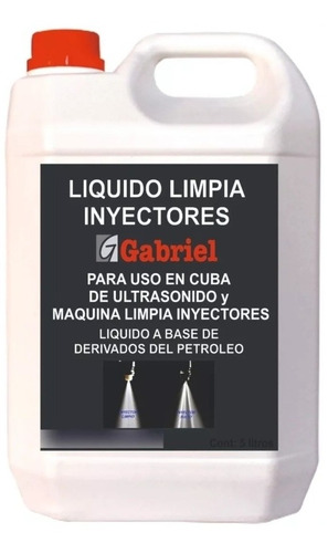 Limpia Inyectores 5 Lts Nafta Base Petroleo Cuba Ultrasonido