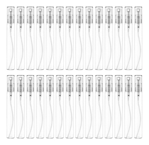 100pcs 10ml Mini Botella Spray Botella Vidrio Recargable