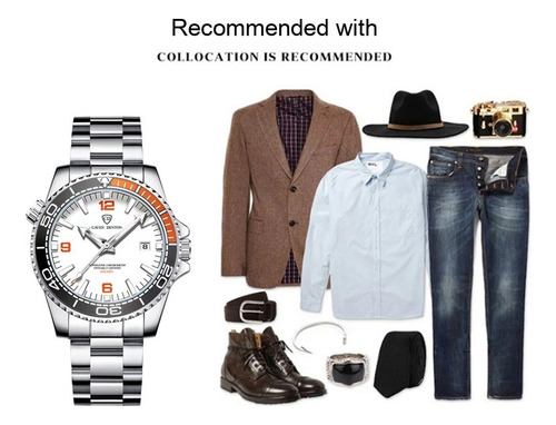 Reloj Impermeable Luminoso De Alta Calidad Para Hombre