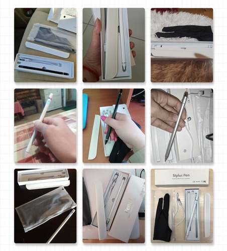 Imagen 6 de 6 de Lapiz Pencil Stylus + Guante (iPad, Samsung, Móvil, Tablet)