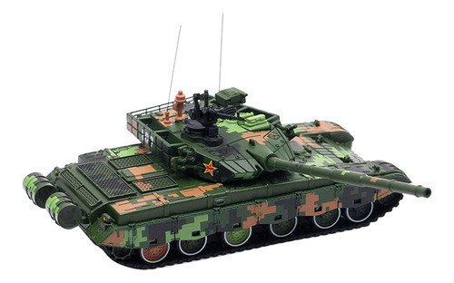 Diecast Alloy Exército Verde Blindado Tanque 1:72 107