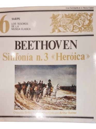 Vinilo Beethoven Sinfonía Nº 3  Heroica  