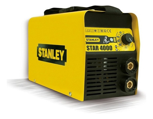 Soldadora Stanley Star 4000 Amarilla Y Negra 220v Color Amarillo y Negro