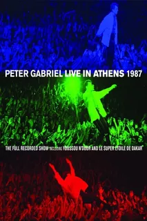 Dvd Peter Gabriel Live In Athens 1987 2 Discos